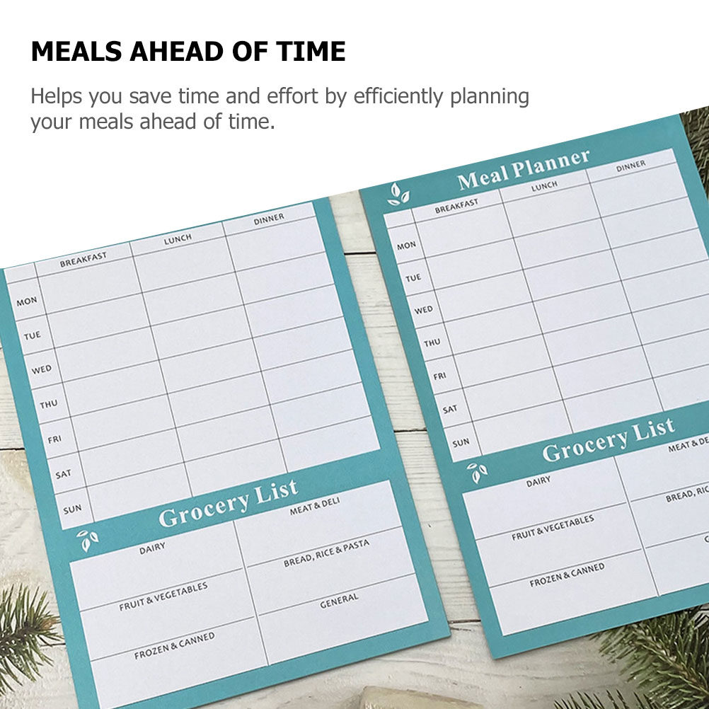 2개 세트, 식단 계획 노트, 주간 식사 기록, 다이어 - Meal Prep For Weight Loss 리뷰 및 가격