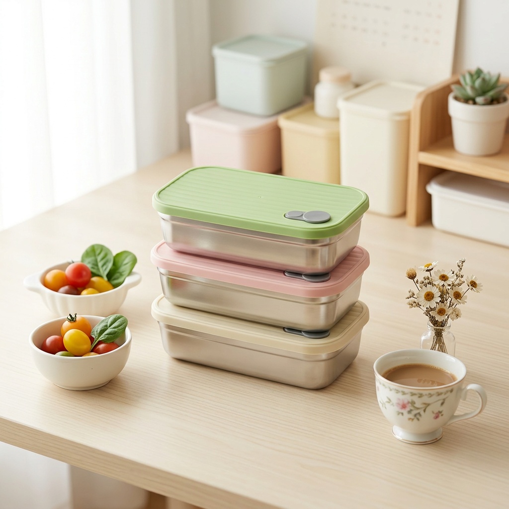 스테인리스 스틸 도시락 금속 도시락 전자레인지용 식품  - Meal Prep Kinder 리뷰 및 가격