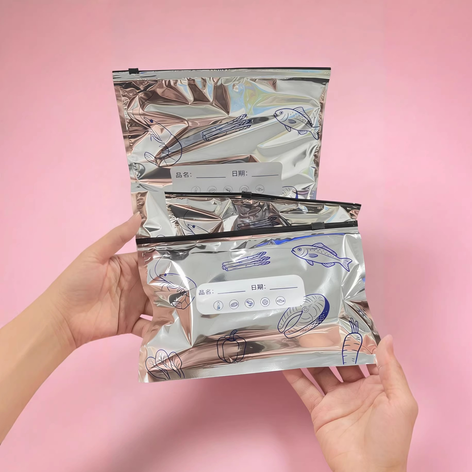 대량 48개 실버 주방 보관 가방 – 밀봉 지퍼가 있는 - Meal Prep Chef 리뷰 및 가격