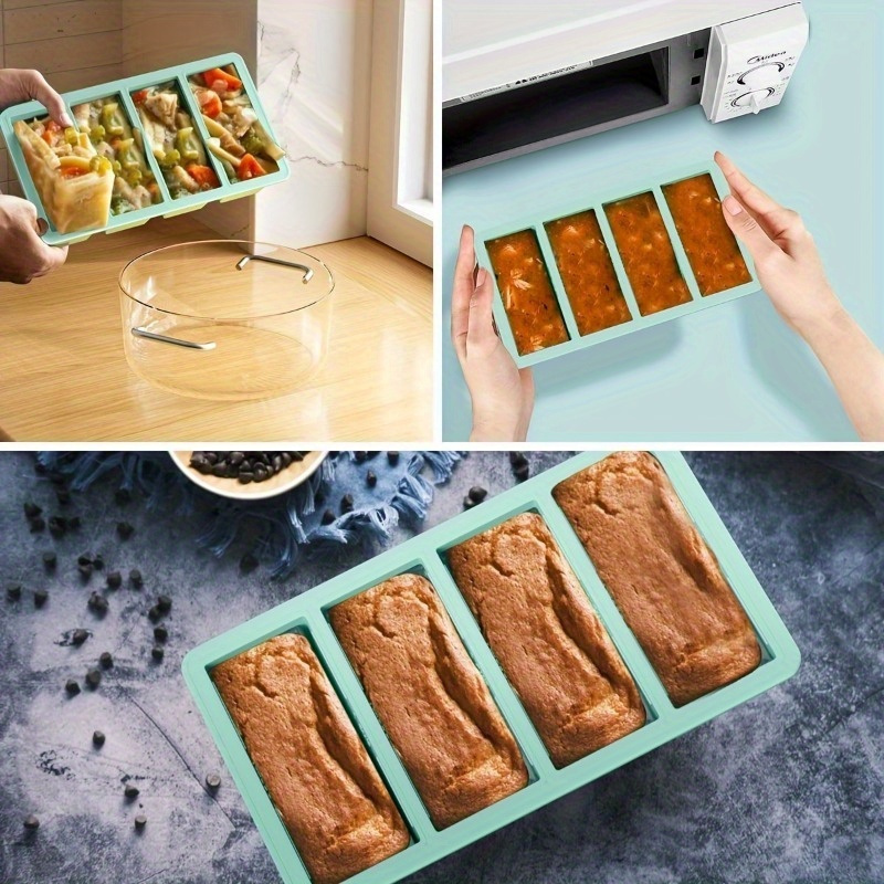 뚜껑이 있는 1개 실리콘 냉동고 트레이 - 수프, 국물 - Meal Prep Chef 리뷰 및 가격