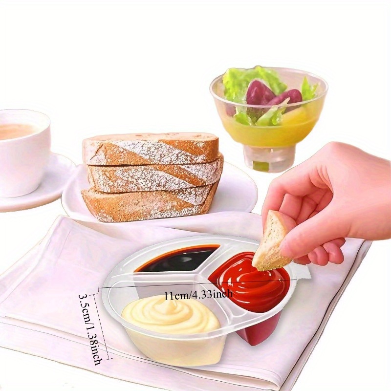 뚜껑이 있는 3칸 일회용 식품 용기 - 식사 준비, 피 - Meal Prep List 리뷰 및 가격