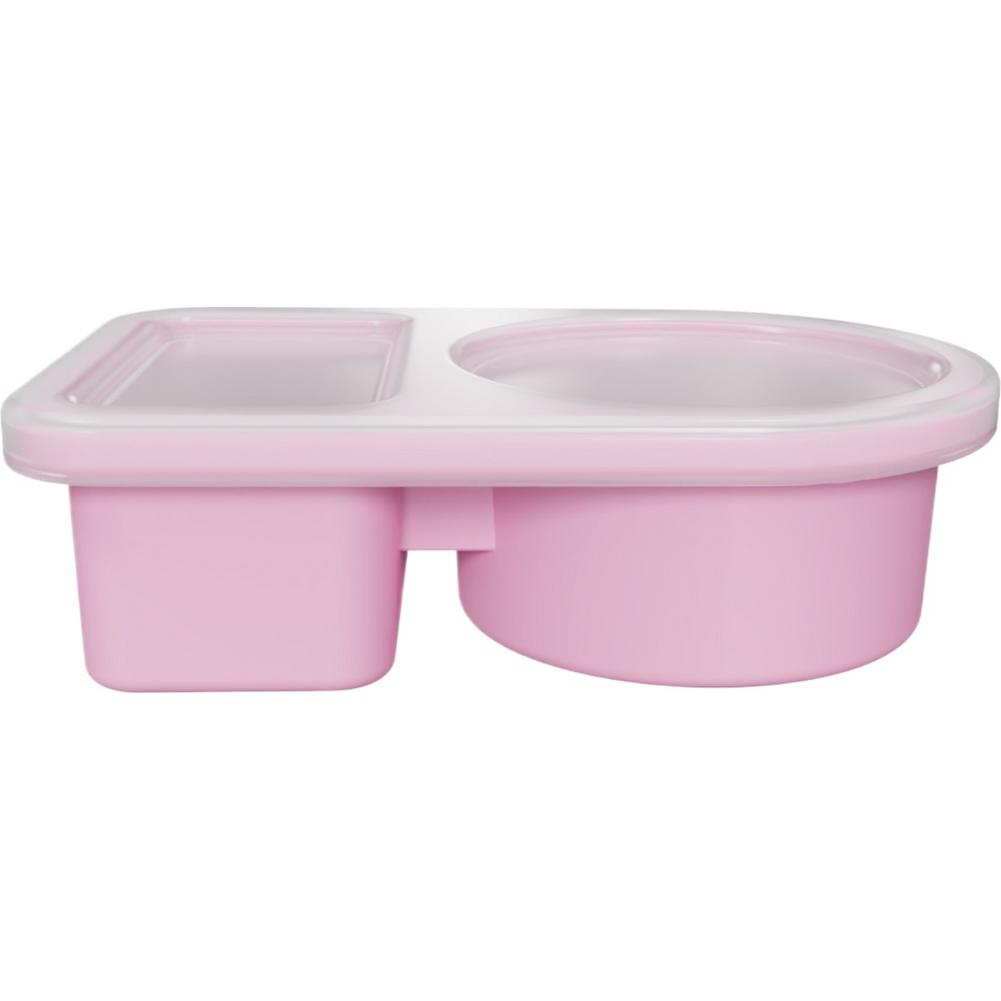 2칸 간식 용기 재사용 가능한 식사 준비 도시락 용기  - Meal Prep Kinder 리뷰 및 가격