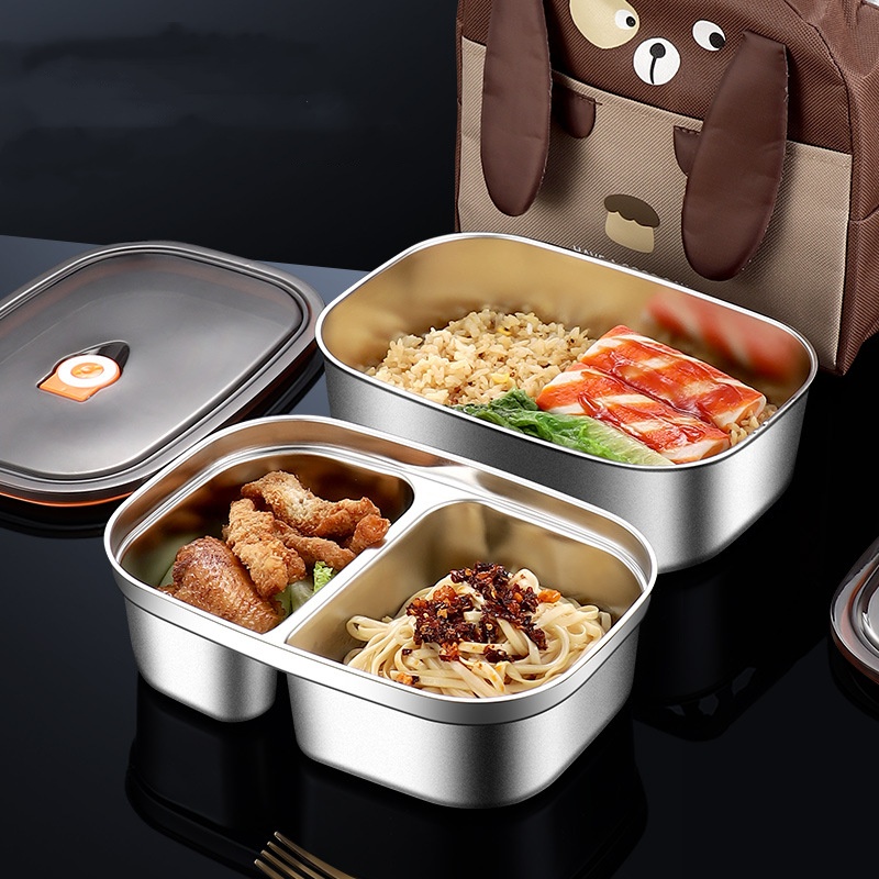 어린이 및 성인을 위한 스테인레스 스틸 도시락 상자,  - Meal Prep Kinder 리뷰 및 가격